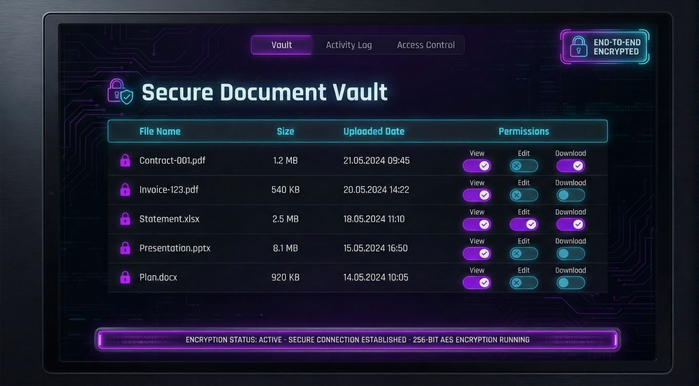 Financial Advisory mockup