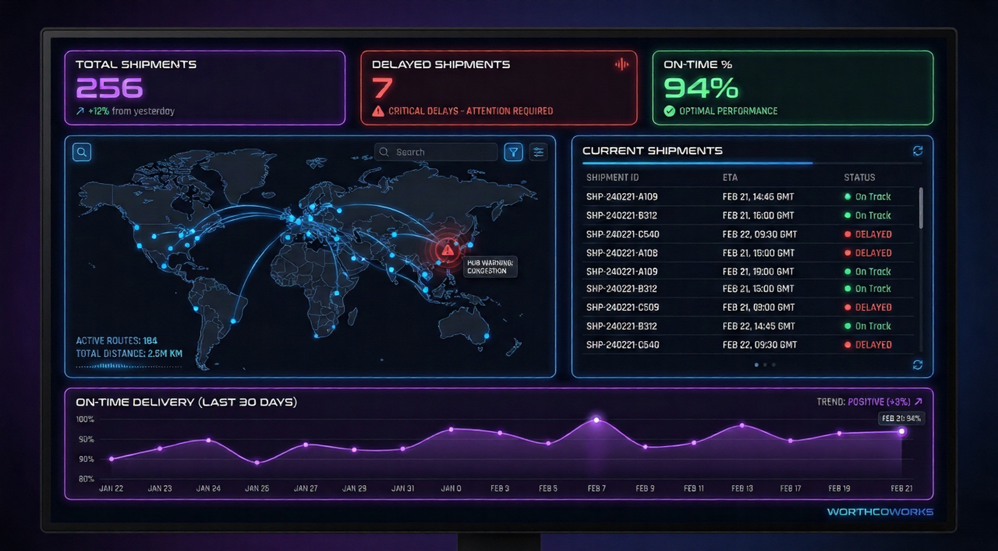 Logistics & Supply Chain mockup